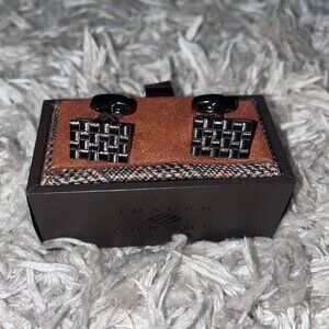 Silver Cufflinks- Joseph Abboud
